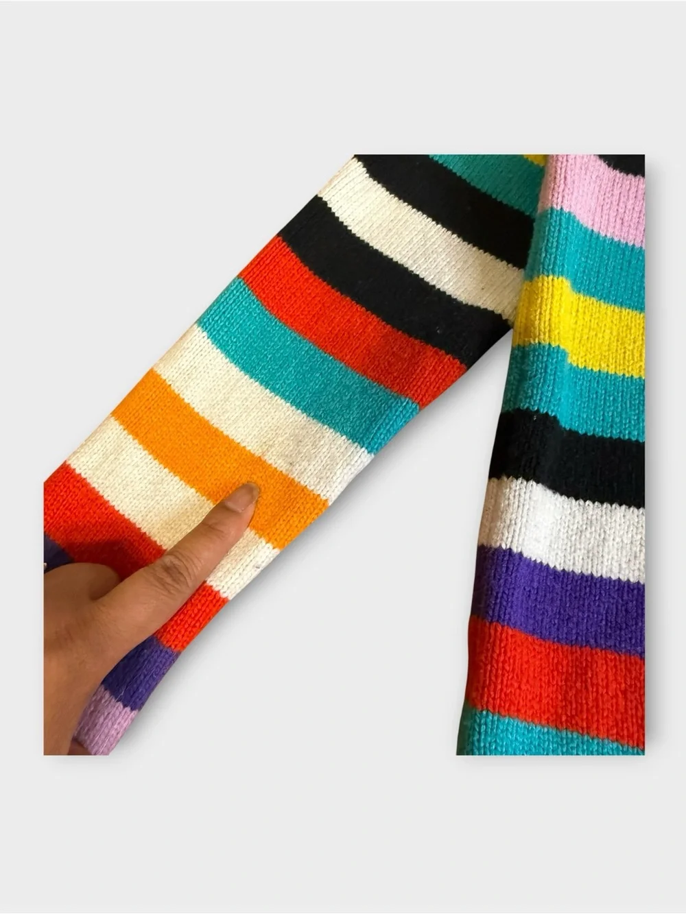 Lego Collection x Target Colorful Striped Brick Pattern Sweater - Picture 5 of 5